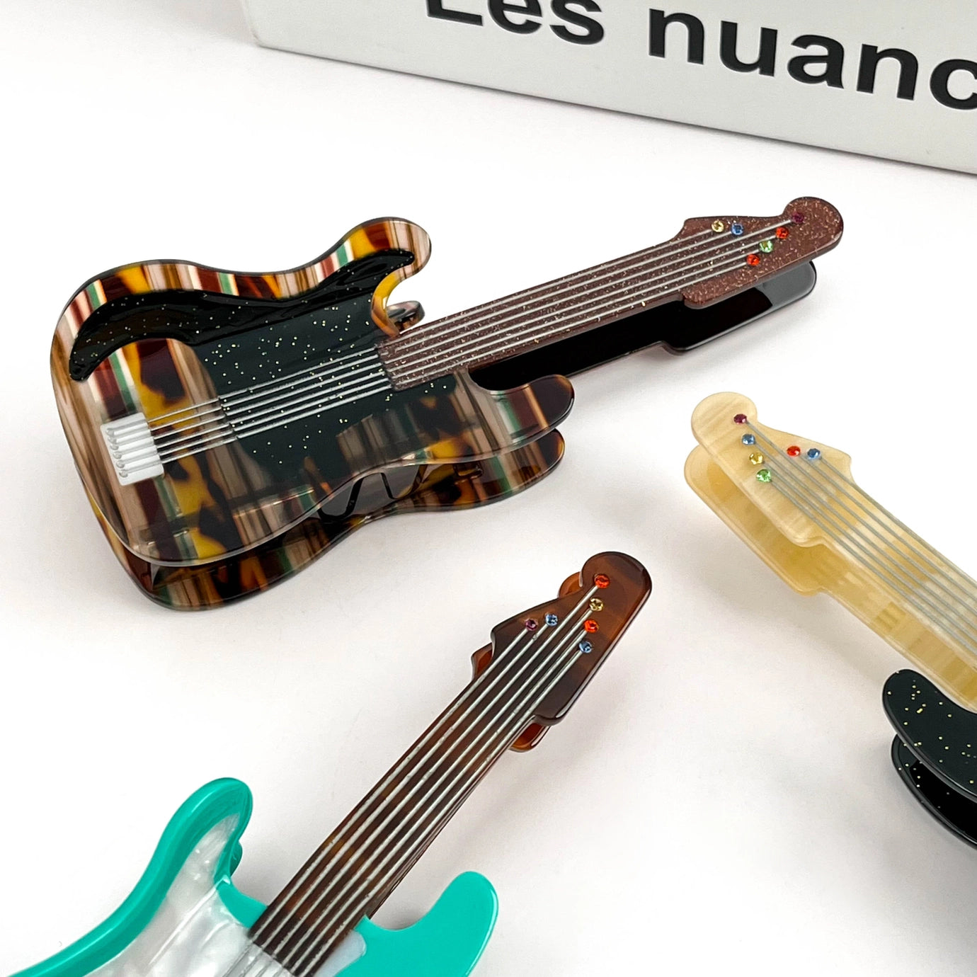 Electric Guitar Hair Clip