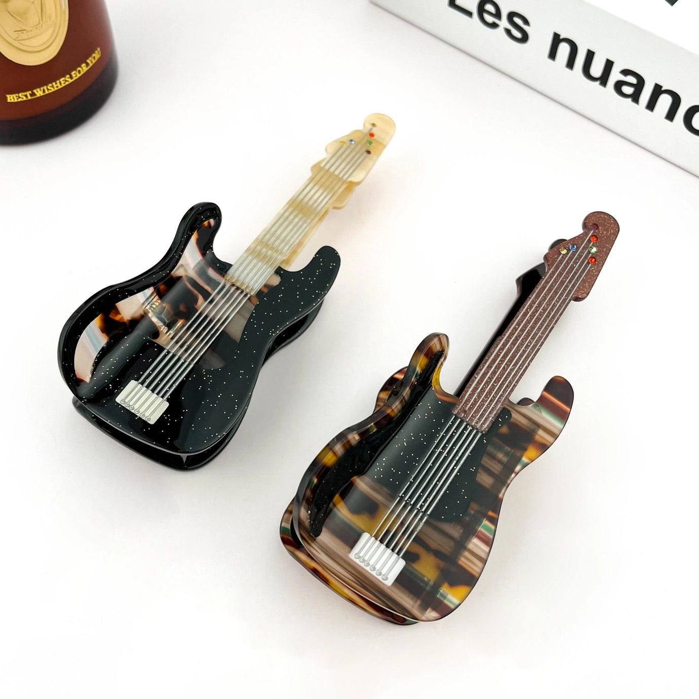 Electric Guitar Hair Clip