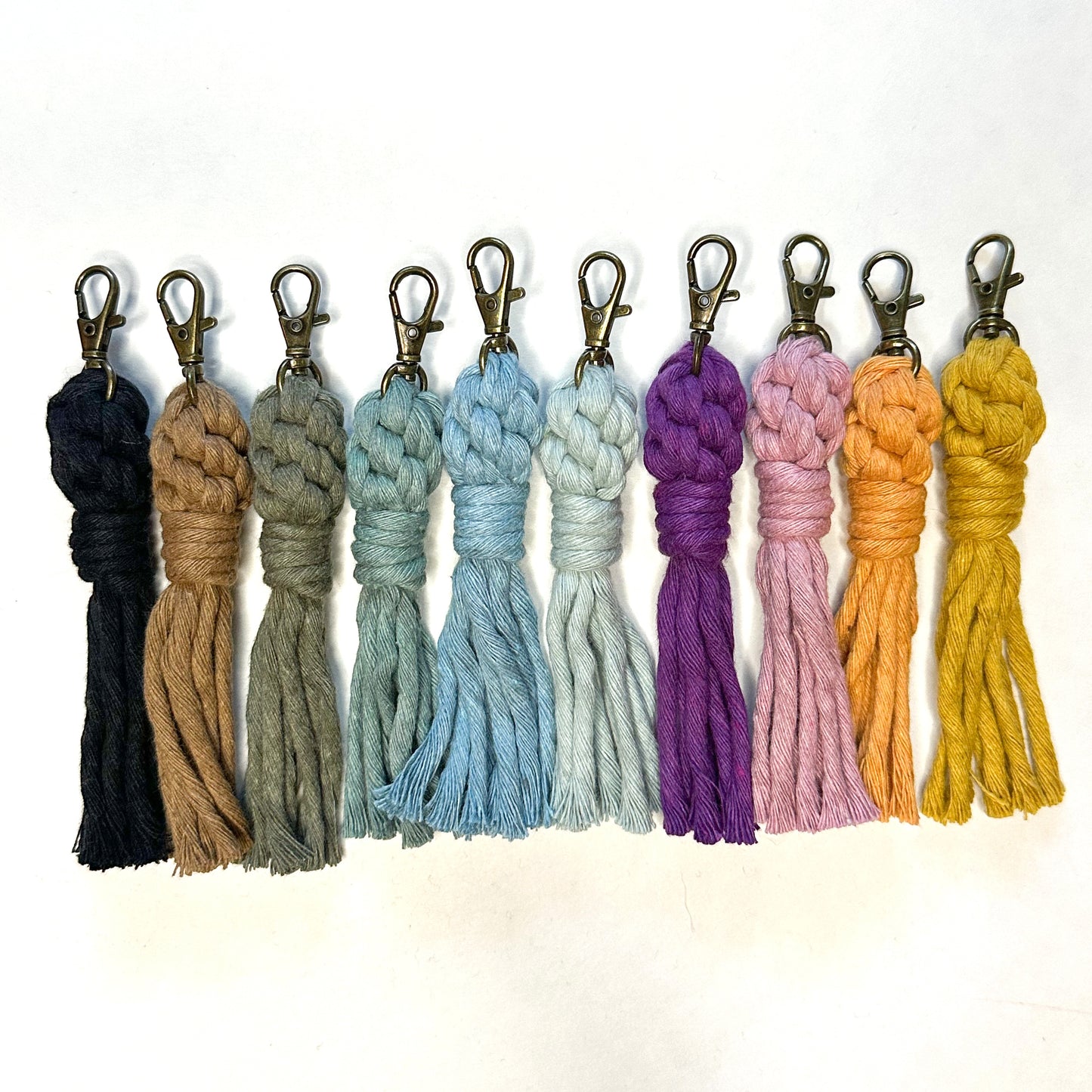 Macrame Tassel Keychain