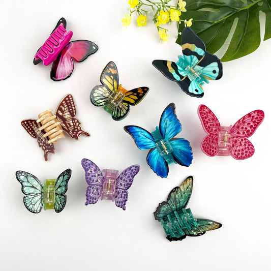 Medium Elegant Butterfly Hair Clip
