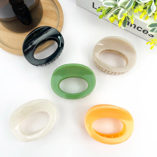 Oval Thickened Hair Clip