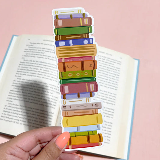 Stack of Books Bookmark